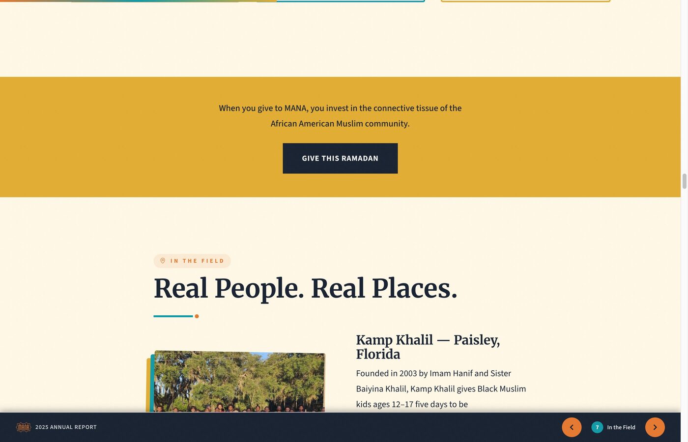 Real People, Real Places - Kamp Khalil spotlight