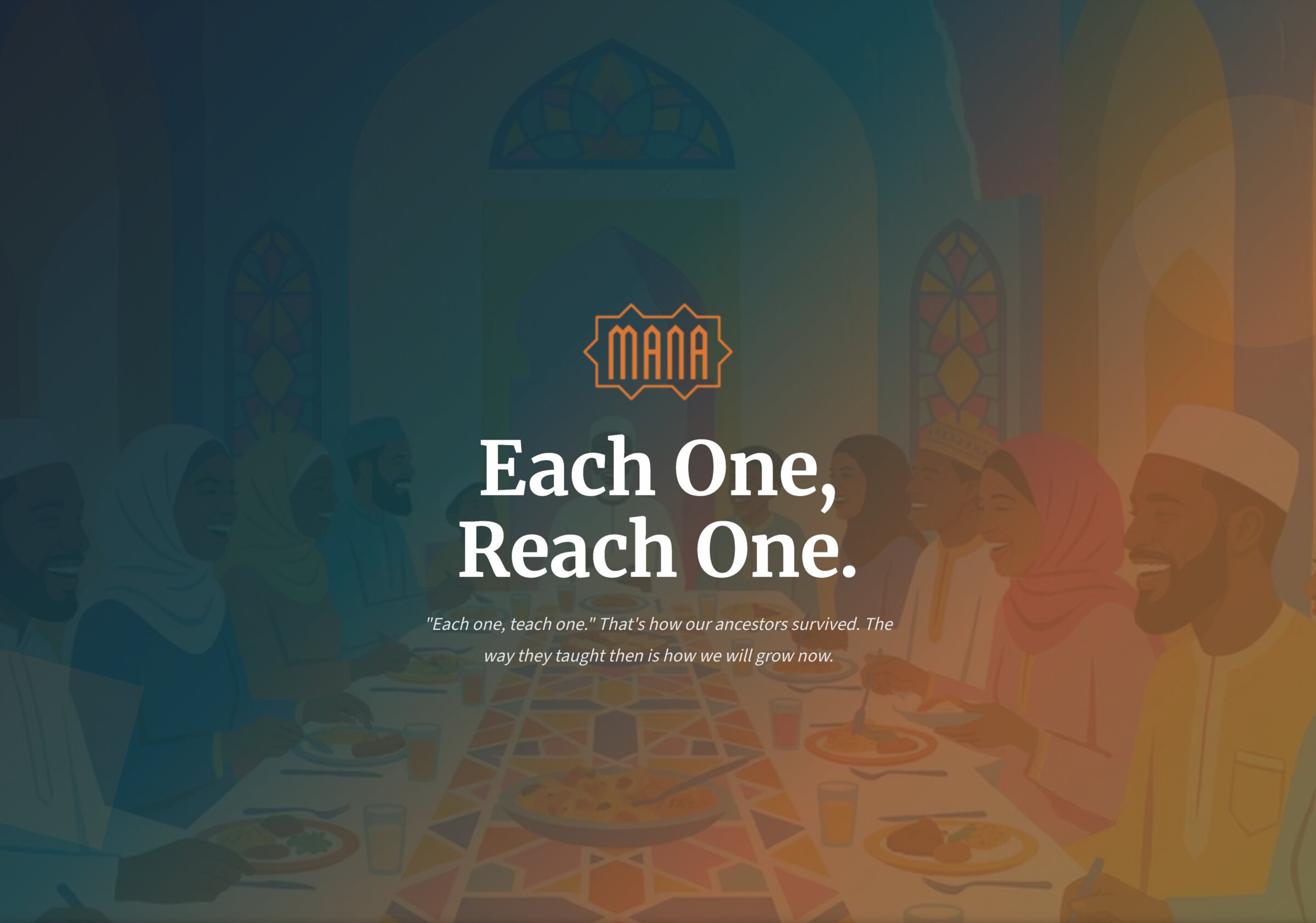 MANA Ramadan 2026 — Each One, Reach One campaign artwork