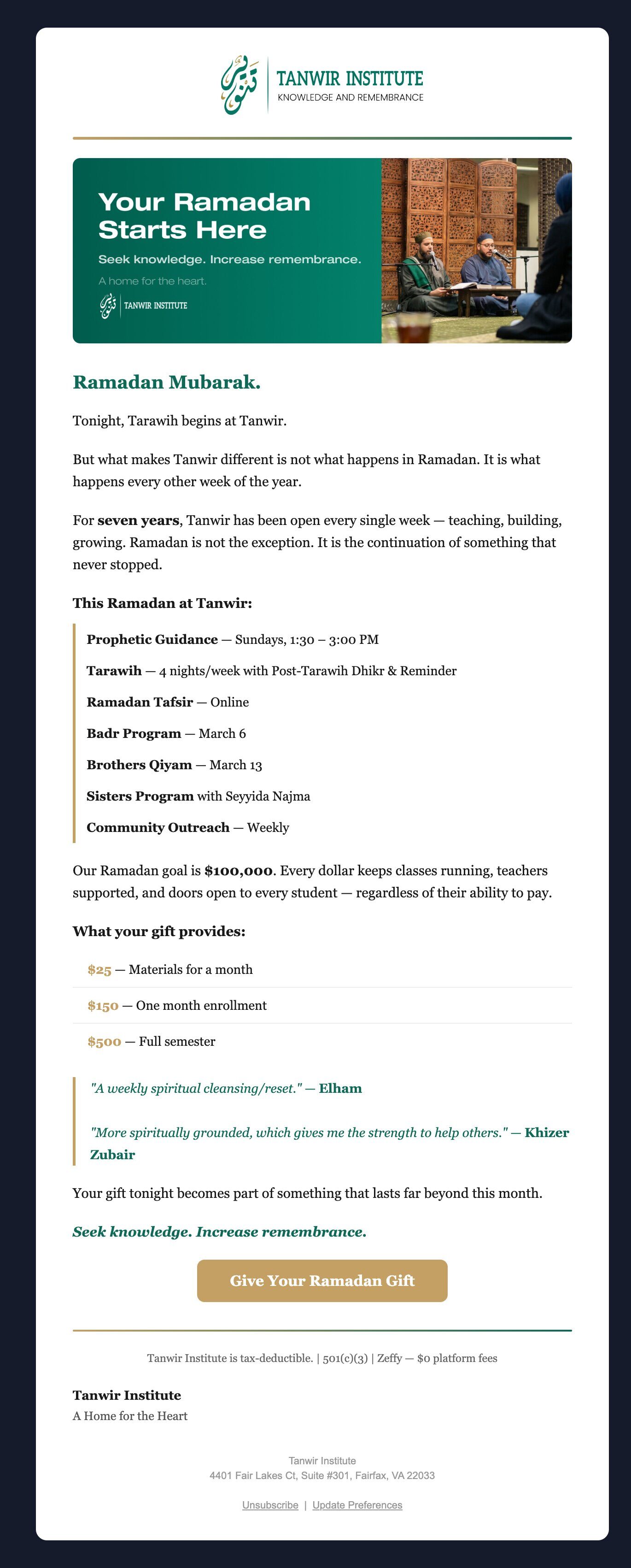 Email 2: Your Ramadan Starts Here